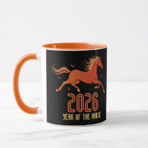Chinesisches Feuerpferd Neujahr 2026