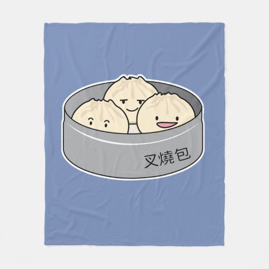 Chinesisches Frühstück der schwachen Summe des Fleecedecke (Vorderseite)