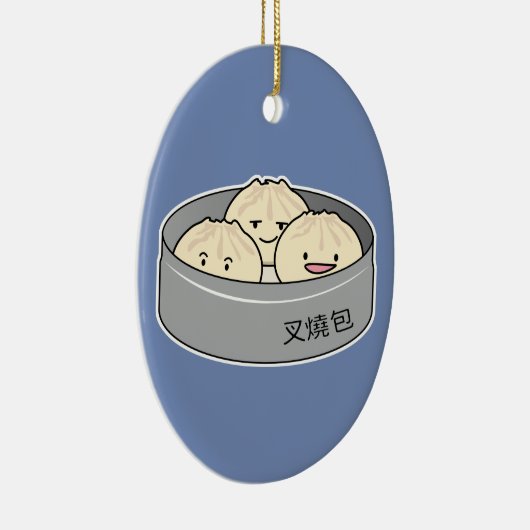 Chinesisches Frühstück der schwachen Summe des Keramikornament (Rechts)