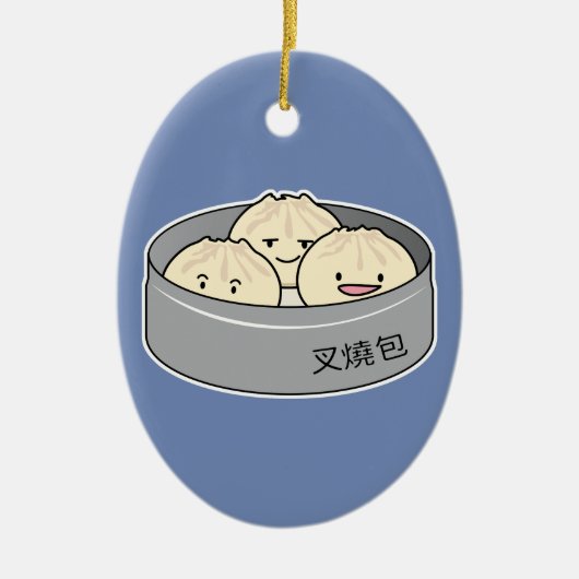 Chinesisches Frühstück der schwachen Summe des Keramikornament (Vorne)