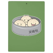 Chinesisches Frühstück der schwachen Summe des Klemmbrett (Rückseite)