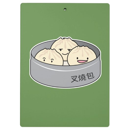 Chinesisches Frühstück der schwachen Summe des Klemmbrett (Rückseite)