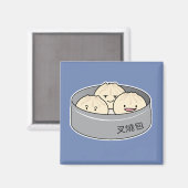 Chinesisches Frühstück der schwachen Summe des Magnet (Vorderseite/Rückseite)