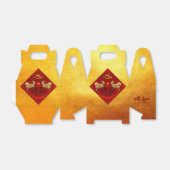 Chinesisches FU Lucklantern Horse Year Party GFB01 Geschenkschachtel (Ungefaltet)