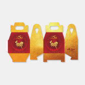 Chinesisches FU Lucklantern Horse Year Party GFB02 Geschenkschachtel (Ungefaltet)