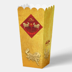 Chinesisches FU Lucklantern Horse Year Party PopCF Geschenkschachtel