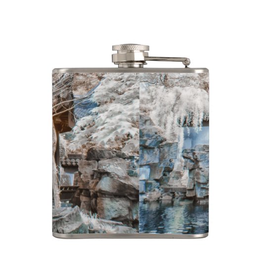 Chinesisches Garten-Infrarot Flachmann (Rückseite)