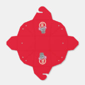 Chinesisches Geldmondrot der Ratte des neuen Geschenkschachtel (Ungefaltet)