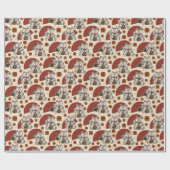 Chinesisches Geschenkpapier über Glück und Reichtu (Flach)