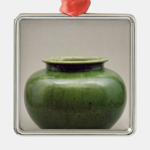 Chinesisches Glas, Yueh Ware, sechs Dynastien Silbernes Ornament