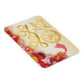 Chinesisches Goldpapier-Schnitt Rat 2020 F Magnet (Rechte Seite)