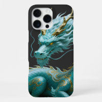 Chinesisches grünes Gold-Drache Kunst Fantasy-Desi