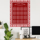Chinesisches Hochzeitsstift für Red Double Happy Poster (Heimbüro)