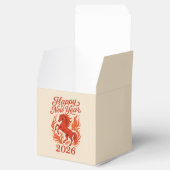 Chinesisches Horoskop 2026 Rotes Feuerpferd Geschenkschachtel (Geöffnet)