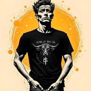 Chinesisches Horoskop "Jahr des Ochsen" T-Shirt