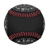 Chinesisches Horoskop Zodiac Wheel Baseball (Rückseite)