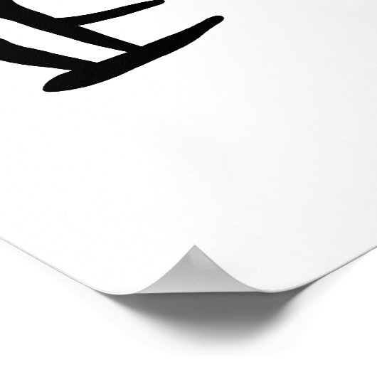 Chinesisches Integritätszeichen Poster (Ecke)