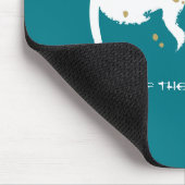 Chinesisches Jahr der Affe-Gewohnheit Mousepads (Ecke)