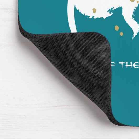 Chinesisches Jahr der Affe-Gewohnheit Mousepads (Ecke)