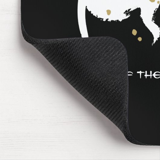 Chinesisches Jahr der Affe-Gewohnheit Mousepads (Ecke)