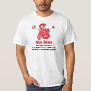 Chinesisches Jahr der Feuerschlange 1977 T-Shirt