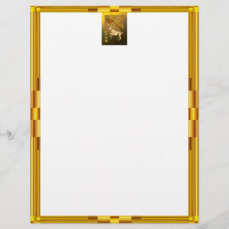 Chinesisches Jahr der Flamme, Goldener Gerahmter c