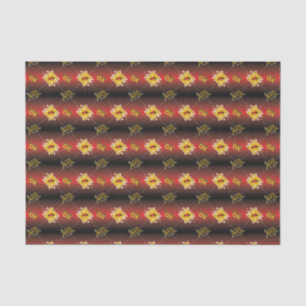 Chinesisches Jahr der Ox Elegant Floral Seidenpapier