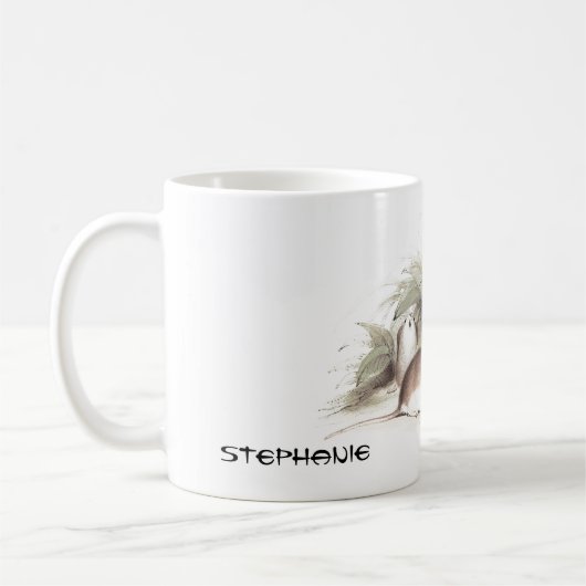 Chinesisches Jahr der Ratte | Benutzerdefiniertes  Kaffeetasse (Links)