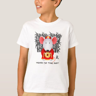 Chinesisches Jahr der Ratte Niedliche kleine Maus T-Shirt
