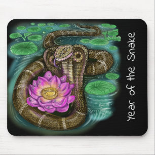 Chinesisches Jahr der Schlange Mousepad