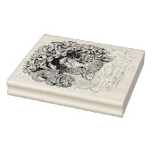 Chinesisches Jahr der Tiger-Briefmarke Gummistempel (Stempel)