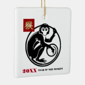 Chinesisches Jahr des benutzerdefinierten Jahrs de Keramikornament (Rechts)