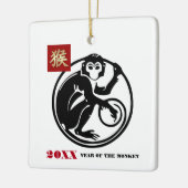 Chinesisches Jahr des benutzerdefinierten Jahrs de Keramikornament (Links)