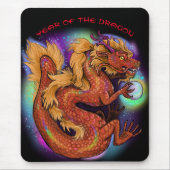 Chinesisches Jahr des Drachen 2024 Mousepad (Vorne)