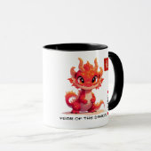 Chinesisches Jahr des Drachen | Benutzerdefinierte Tasse (VorderseiteRechts)