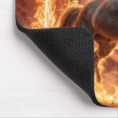 Chinesisches Jahr des Feuerpferdes Mousepad (Ecke)
