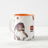 Chinesisches Jahr des Geschenks für das benutzerde Zweifarbige Tasse (Vorderseite Links)