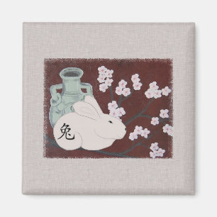 Chinesisches Jahr des Kaninchen-Magneten Magnet