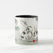 Chinesisches Jahr des Kaninchens | Benutzerdefinie Tasse (Zentrum)