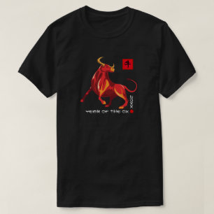 Chinesisches Jahr des Ochs  Zolljahr T-Shirt