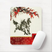 Chinesisches Jahr des Pferdegeschenks Mousepad (Mit Mouse)