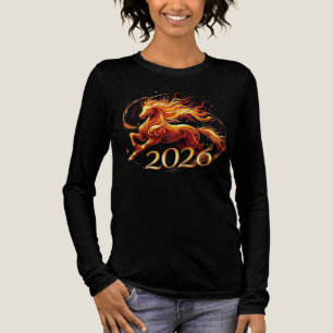 Chinesisches Jahr des Pferdes 2026 Feierlichkeiten Tri-Blend Shirt