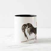 Chinesisches Jahr des Roostergeschenks Zweifarbige Tasse (Mittel)