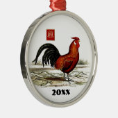 Chinesisches Jahr des Stadions | Benutzerdefiniert Ornament Aus Metall (Rechts)