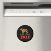Chinesisches Jahr des Tiger 2022 Magnet (In Situ (Geschirrspüler))