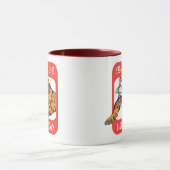 Chinesisches Jahr des Tiger-Geschenks 1950 Tasse (Zentrum)