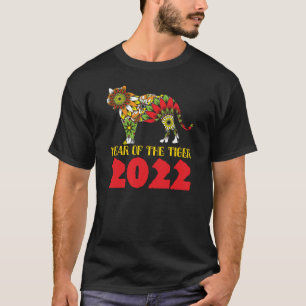 Chinesisches Jahr des Tigers 2022 T-Shirt