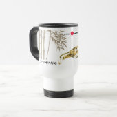 Chinesisches Jahr des Tigers | Benutzerdefiniertes Reisebecher (Vorderseite Links)