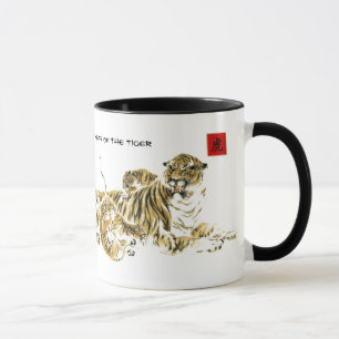 Chinesisches Jahr des Tigers Benutzerdefiniertes Tasse