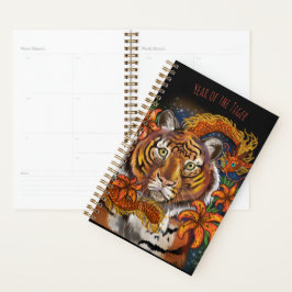 Chinesisches Jahr des Tigers Planer